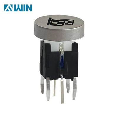 מתג טאקט מואר עם כובע