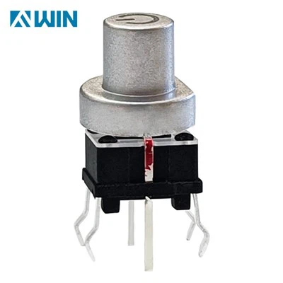 מתג טקט מואר עם כובע אייקון